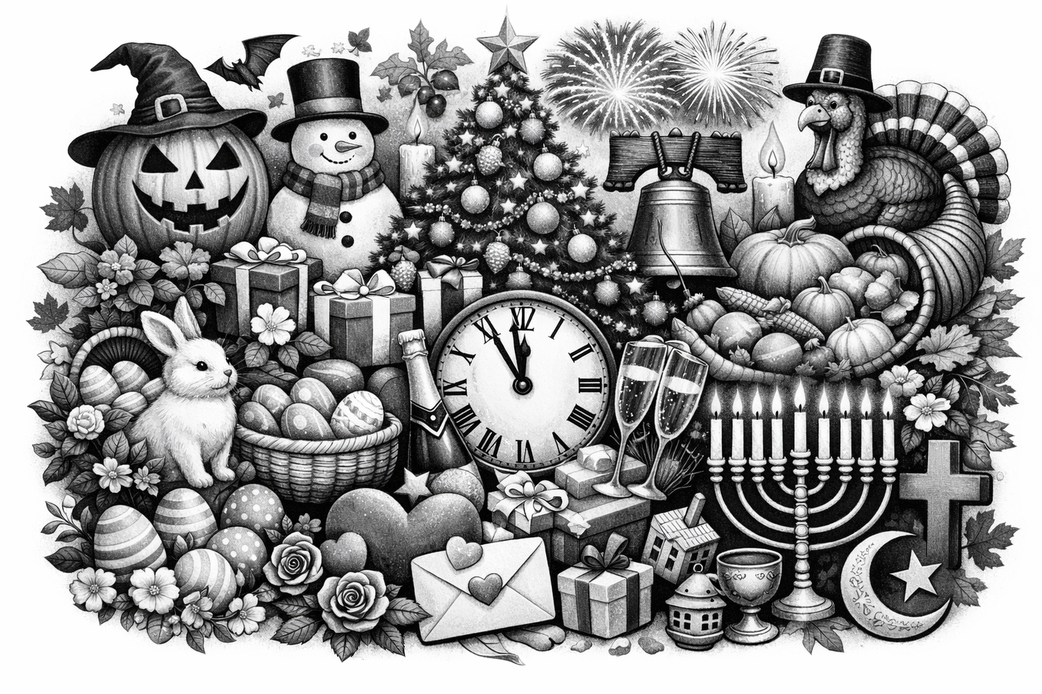 HOLIDAY 🎄 🐰 ♥️ 🎃 WRAPS