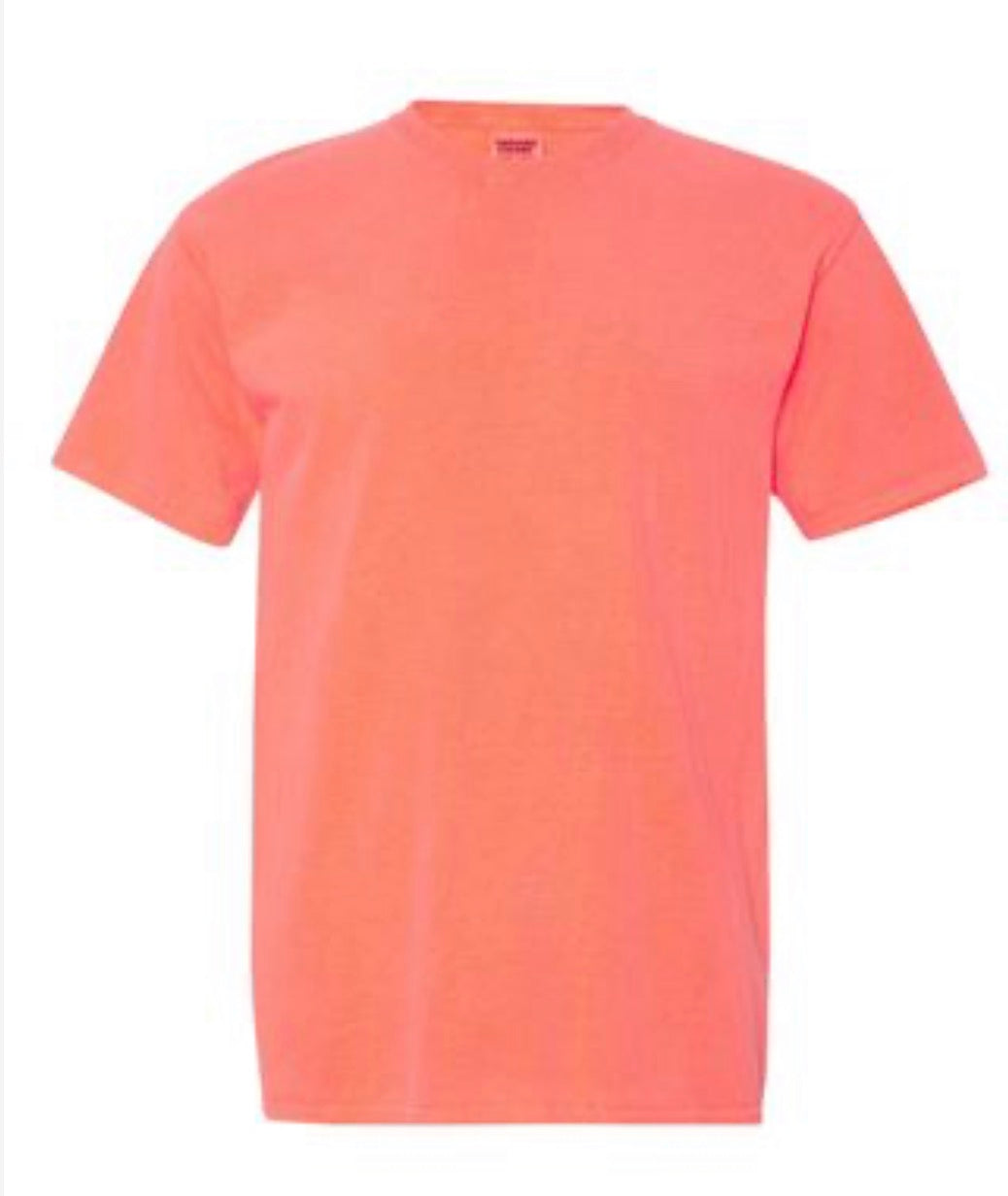 COMFORT COLORS T-SHIRTS (SMALL-3XL)