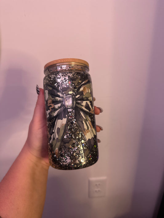 Camo bow cup just made on live