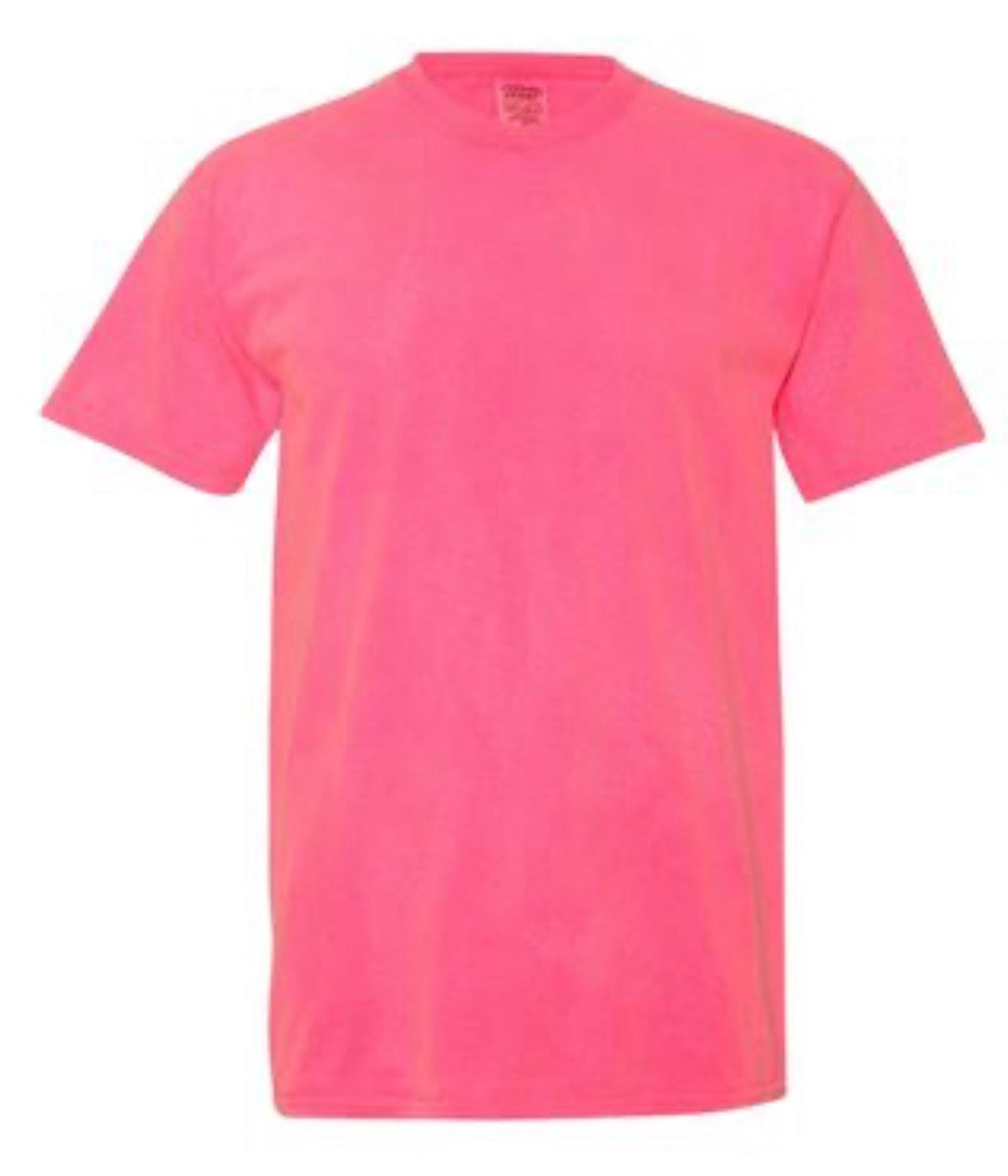 COMFORT COLORS T-SHIRTS (SMALL-3XL)