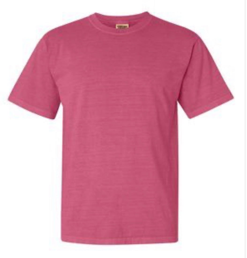 COMFORT COLORS T-SHIRTS (SMALL-3XL)